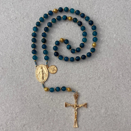 Terço Sagrado Nossa Senhora das Graças - Pedras Naturais