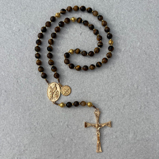 Terço Sagrado São José - Pedras Naturais