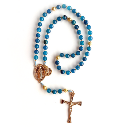 Terço Sagrado Nossa Senhora das Graças - Pedras Naturais